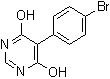 5-(4-Bromophenyl)-pyrimidine-4,6-diol Structure,706811-25-8Structure