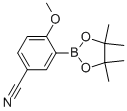 5-Cyano-2-methoxyphenylboronic acid pinacol ester Structure,706820-96-4Structure