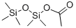 1,1,1,3,3-Pentamethyl-3-acetoxydisiloxane Structure,70693-47-9Structure