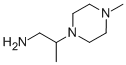 2-(4-Methyl-piperazin-1-yl)-propylamine Structure,70717-54-3Structure