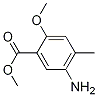 Methyl 5-amino-2-methoxy-4-methylbenzoate Structure,70752-21-5Structure