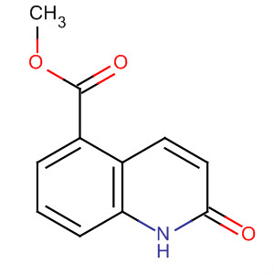 5-Quinolinecarboxylic acid, 1,2-dihydro-2-oxo-, methyl ester Structure,70758-34-8Structure