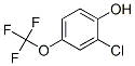 2-Chloro-4-trifluoromethoxyphenol Structure,70783-75-4Structure