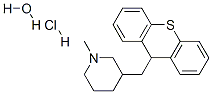 Methixene hydrochloride hydrete Structure,7081-40-5Structure