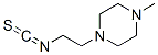 Piperazine, 1-(2-isothiocyanatoethyl)-4-methyl-(9ci) Structure,70825-74-0Structure