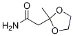 2-Methyl-1,3-dioxolane-2-acetamide Structure,70829-14-0Structure