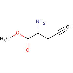 Methyl 2-aminopent-4-ynoate Structure,70837-20-6Structure