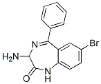 3-Amino-7-bromo-5-phenyl-1,3-dihydro-benzo[e][1,4]diazepin-2-one Structure,70890-49-2Structure