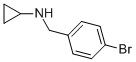 (4-Bromobenzyl)cyclopropylamine Structure,70894-73-4Structure