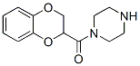 1-(1,4-Benzodioxane-2-carbonyl)piperazine Structure,70918-00-2Structure