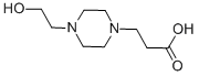 3-[4-(2-Hydroxyethyl)piperazin-1-yl]propionic acid Structure,70920-53-5Structure