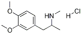 3,4-Dimethoxymethamphetamine hydrochloride Structure,70932-18-2Structure