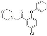 2-(5-Chloro-2-phenoxyphenyl)-1-morpholinoethanethione Structure,70958-19-9Structure