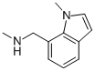 N-methyl-(1-methyl-1h-indol-7-yl)methylamine Structure,709649-75-2Structure