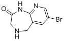 7-Bromo-4,5-dihydro-1h-pyrido[2,3-e][1,4]diazepin-2(3h)-one Structure,709650-05-5Structure