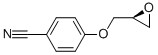 (S)-4-(oxiran-2-ylmethoxy)benzonitrile Structure,70987-80-3Structure