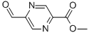 Methyl5-formylpyrazine-2-carboxylate Structure,710322-57-9Structure