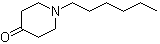 1-Hexyltetrahydro-4(1h)-pyridinone Structure,71072-22-5Structure