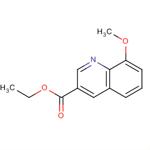 8-Methoxyquinoline-3-carboxylic acid ethyl ester Structure,71083-22-2Structure