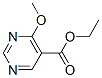 5-Pyrimidinecarboxylic acid, 4-methoxy-, ethyl ester Structure,71133-21-6Structure