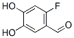 3,4-Dihydroxy-6-fluoro-benzaldehyde Structure,71144-36-0Structure