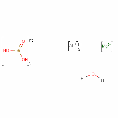 Magnesium aluminosilicate Structure,71205-22-6Structure