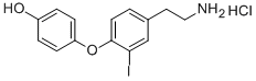 3-Iodothyronamine-[ethylamino-1,1,2,2-d4] hydrochloride Structure,712349-95-6Structure