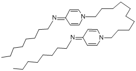 1,1-Decamethylenebis(1,4-dihydro-4-(octylimino)pyridine) Structure,71251-02-0Structure