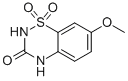 7-Methoxy-1,1-dioxo-1,4-dihydro-2h- 1lambda*6*-benzo[1,2,4]thiadiazin-3 -one Structure,71254-67-6Structure