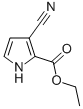 1H-Pyrrole-2-carboxylic acid, 3-cyano-, ethyl ester Structure,7126-44-5Structure