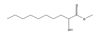 Methyl 2-hydroxydecanoate Structure,71271-24-4Structure