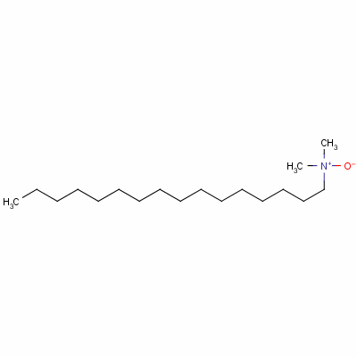 Hexadecyldimethylamine n-oxide Structure,7128-91-8Structure