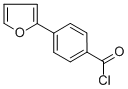 4-(2-Furyl)benzoyl chloride Structure,713147-42-3Structure