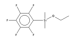 Pentafluorophenylethoxydimethylsilane Structure,71338-73-3Structure