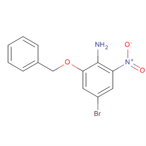 2-(Benzyloxy)-4-bromo-6-nitrobenzenamine Structure,713530-47-3Structure