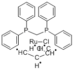 Chloro(cyclopentadienyl)[bis(diphenylphosphino)methane]ruthenium(II) Structure,71397-33-6Structure