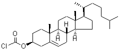 Cholesteryl chloroformate Structure,7144-08-3Structure