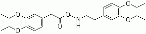 N-(3,4-Diethyloxy)phenylethyl-3,4-diethyloxyphenyl acetamide Structure,71457-14-2Structure