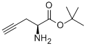 (S)-2-amino-4-pentynoic acid t-butyl ester Structure,71460-04-3Structure