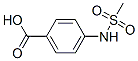 4-(Methanesulfonylamino)benzoic acid Structure,7151-76-0Structure