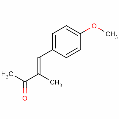 3-Buten-2-one, 4-(4-methoxyphenyl)-3-methyl- Structure,7152-21-8Structure