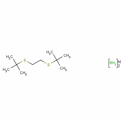 1,2-Bis(tert-butylthio)ethane:diborane complex Structure,71522-78-6Structure