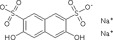 Disodium 3,6-dihydroxynaphthalene-2,7-disulphonate Structure,7153-21-1Structure