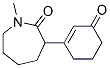 Hexahydro-1-methyl-3-(3-oxo-1-cyclohexen-1-yl)-2h-azepin-2-one Structure,71556-70-2Structure