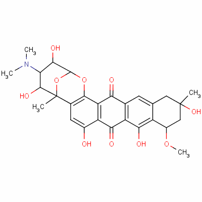 Menogaril Structure,71628-96-1Structure