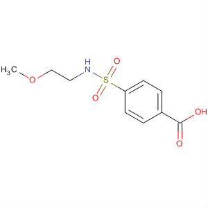 4-[[(2-Methoxyethyl)amino]sulfonyl]benzoic acid Structure,716358-47-3Structure