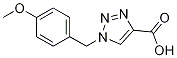 1-(4-Methoxybenzyl)-1h-1,2,3-triazole-4-carboxylic acid Structure,716361-79-4Structure