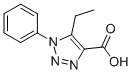 5-Ethyl-1-phenyl-1h-[1,2,3]triazole-4-carboxylic acid Structure,716361-89-6Structure