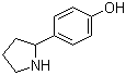 4-(Pyrrolidin-2-yl)phenol Structure,7167-71-7Structure