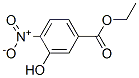 3-Hydroxy-4-nitro-benzoic acid ethyl ester Structure,717-01-1Structure